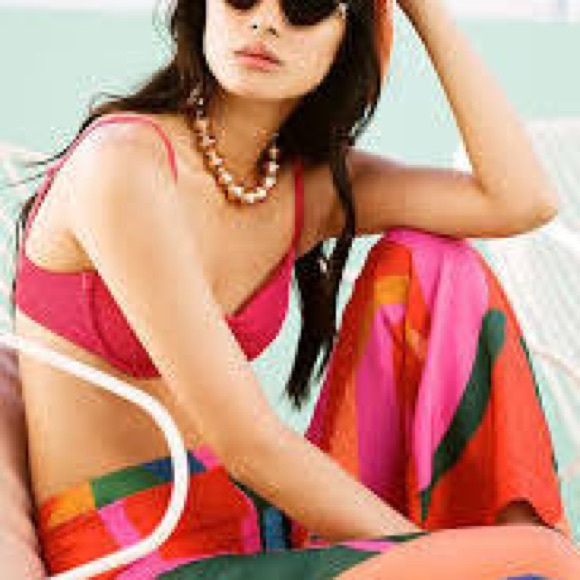 FARM Rio Multicolor Boot Cut Pants - Picture 2 of 10